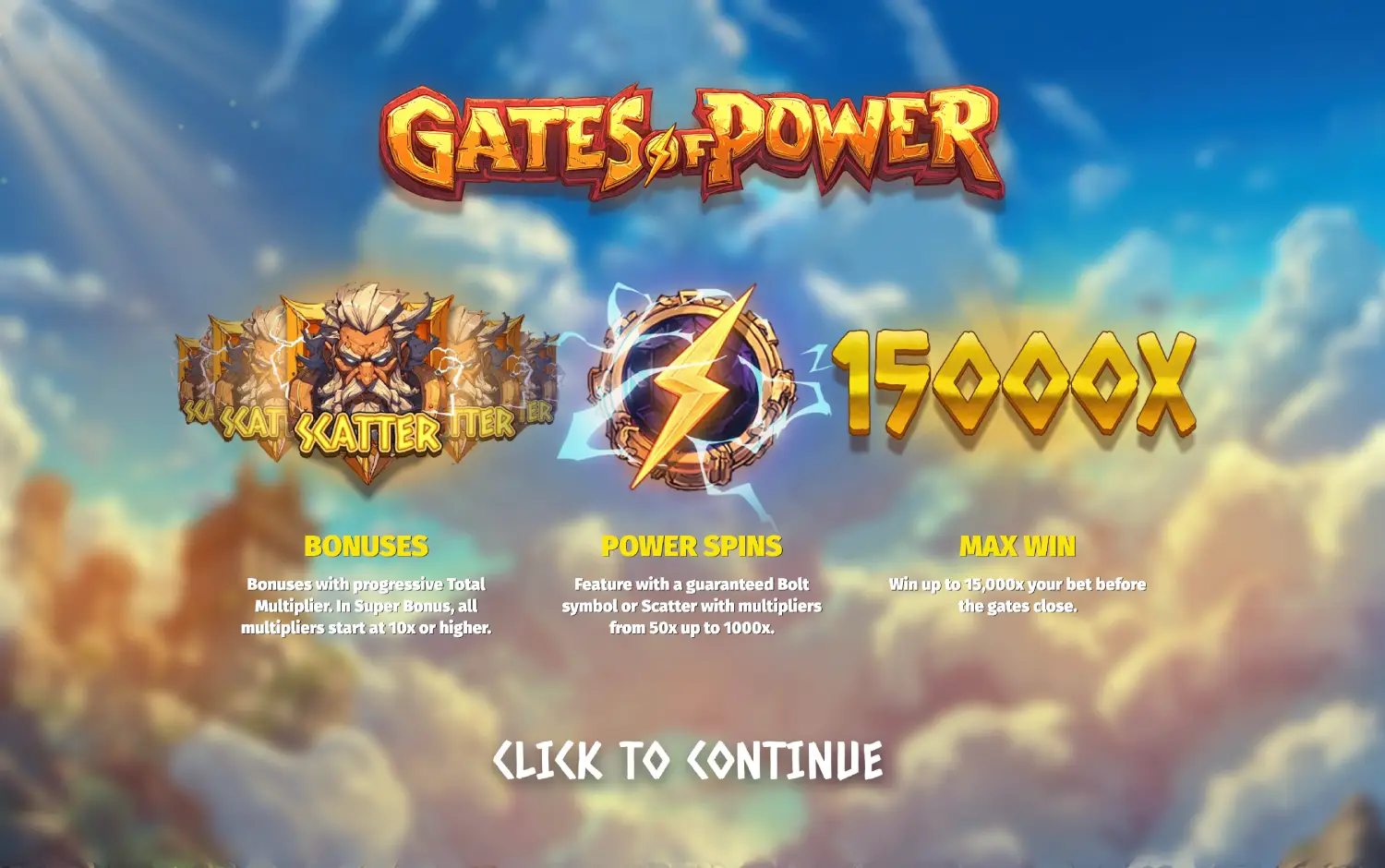 Gates of Power how to play